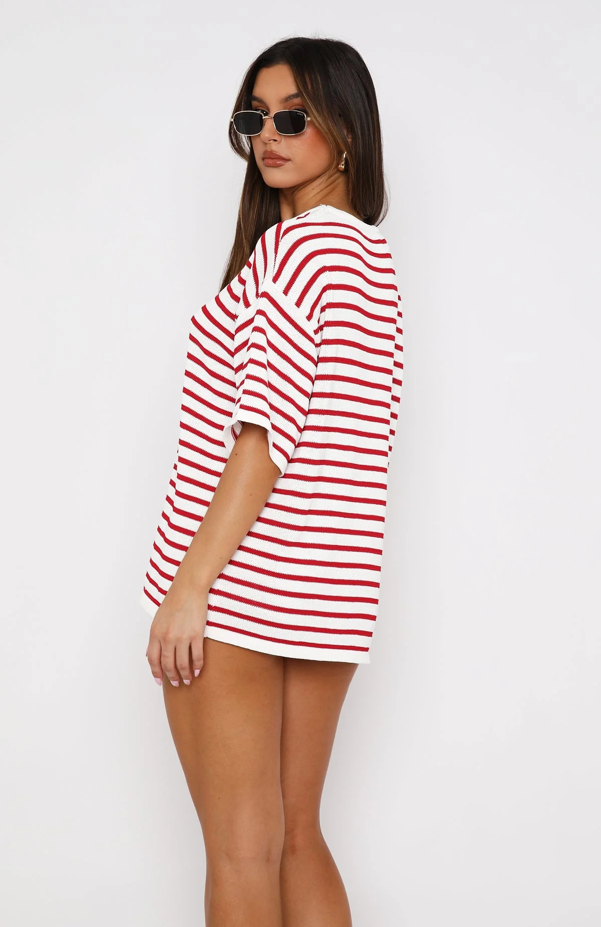All The Little Things Top Red Stripe - Image 4