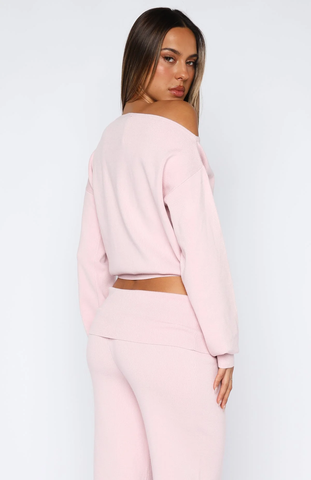 Can't Find The Words Knit Sweater Pink - Image 4