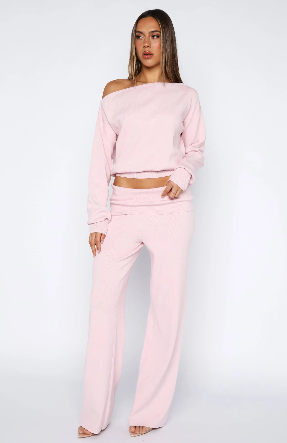 Can't Find The Words Knit Sweater Pink - Image 5