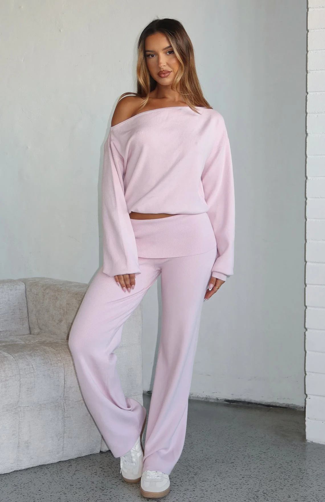 Can't Find The Words Knit Sweater Pink - Image 6
