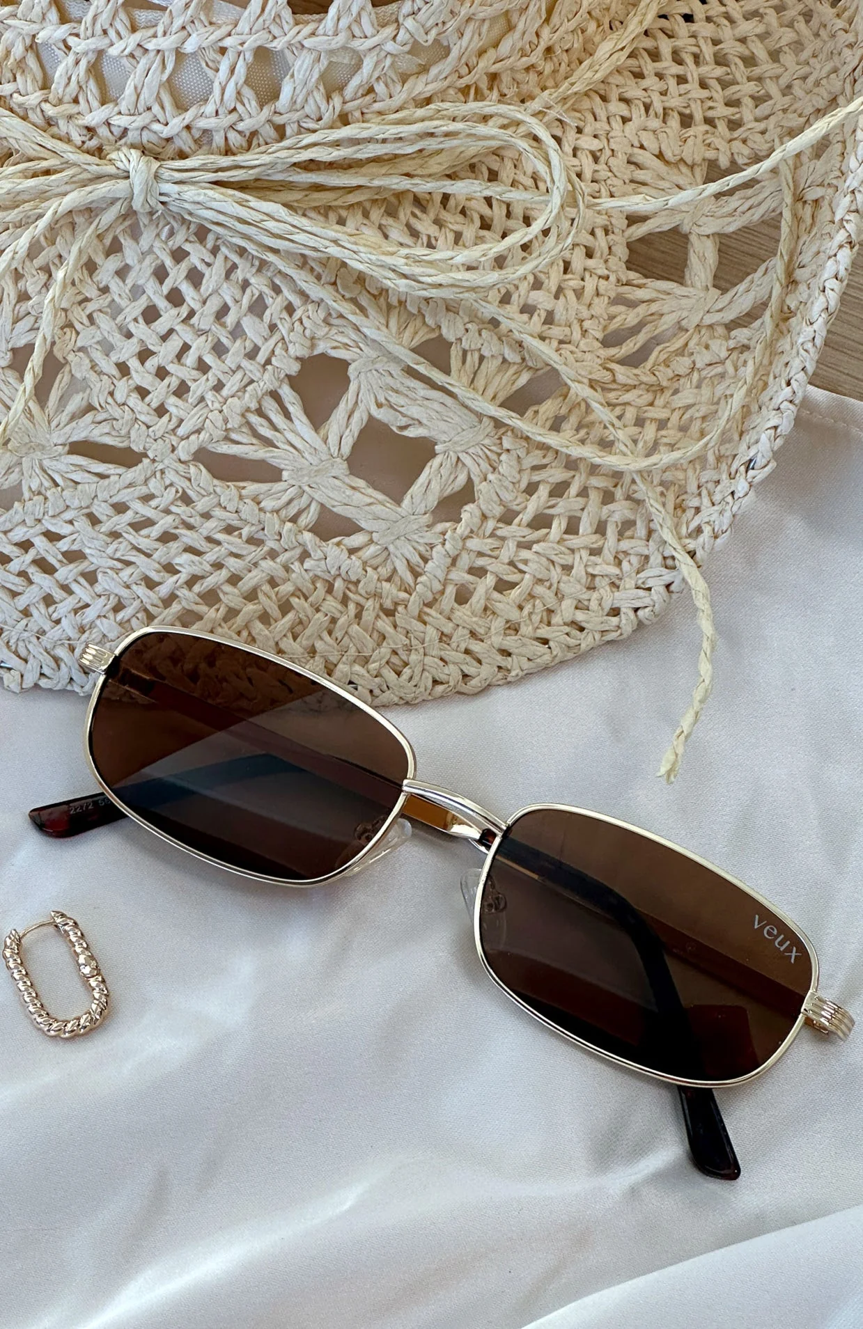 Canyon Sunglasses Gold/Brown Lens - Image 3