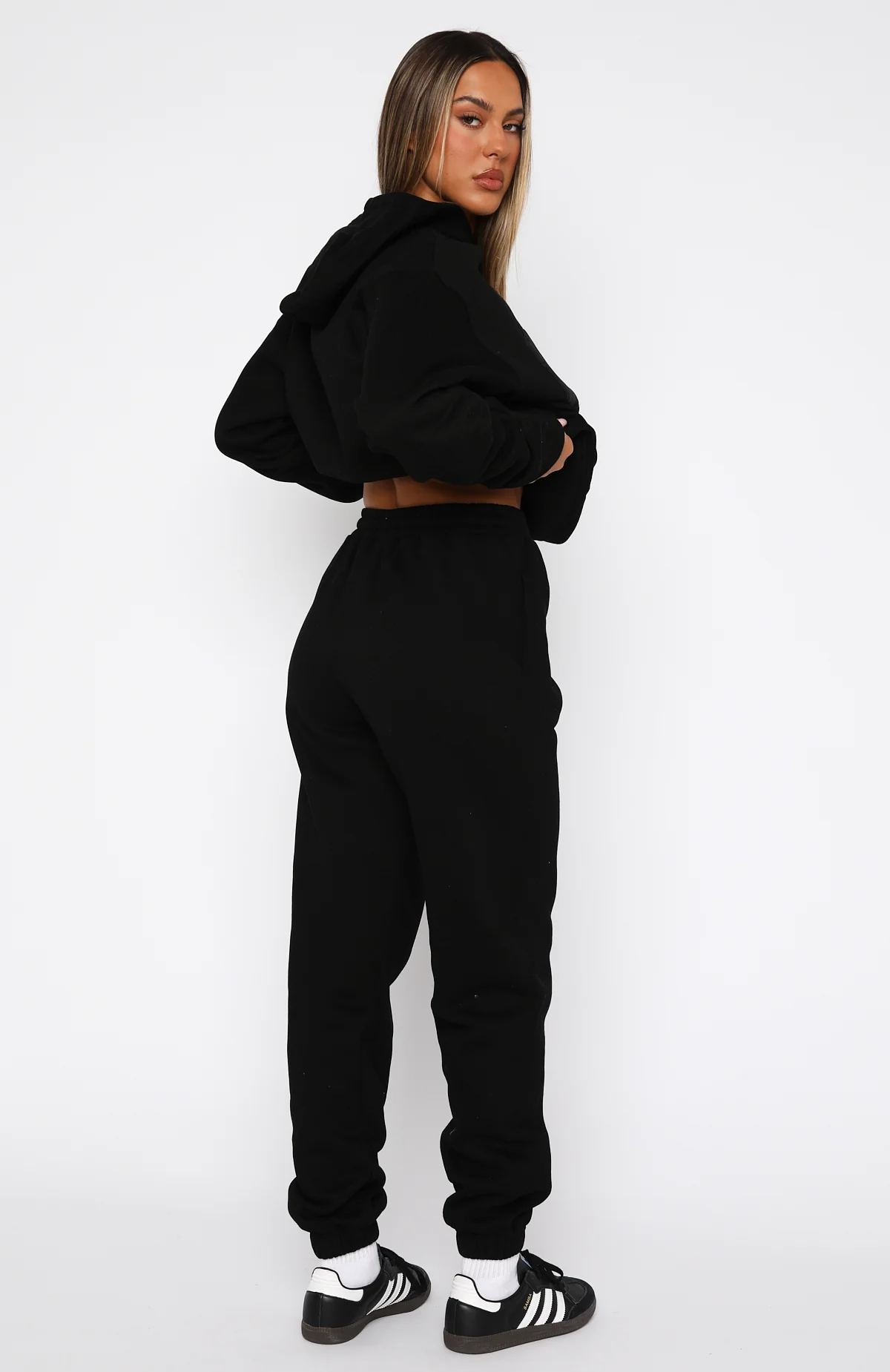 Decade Classics Varsity Sweatpants Black - Image 4
