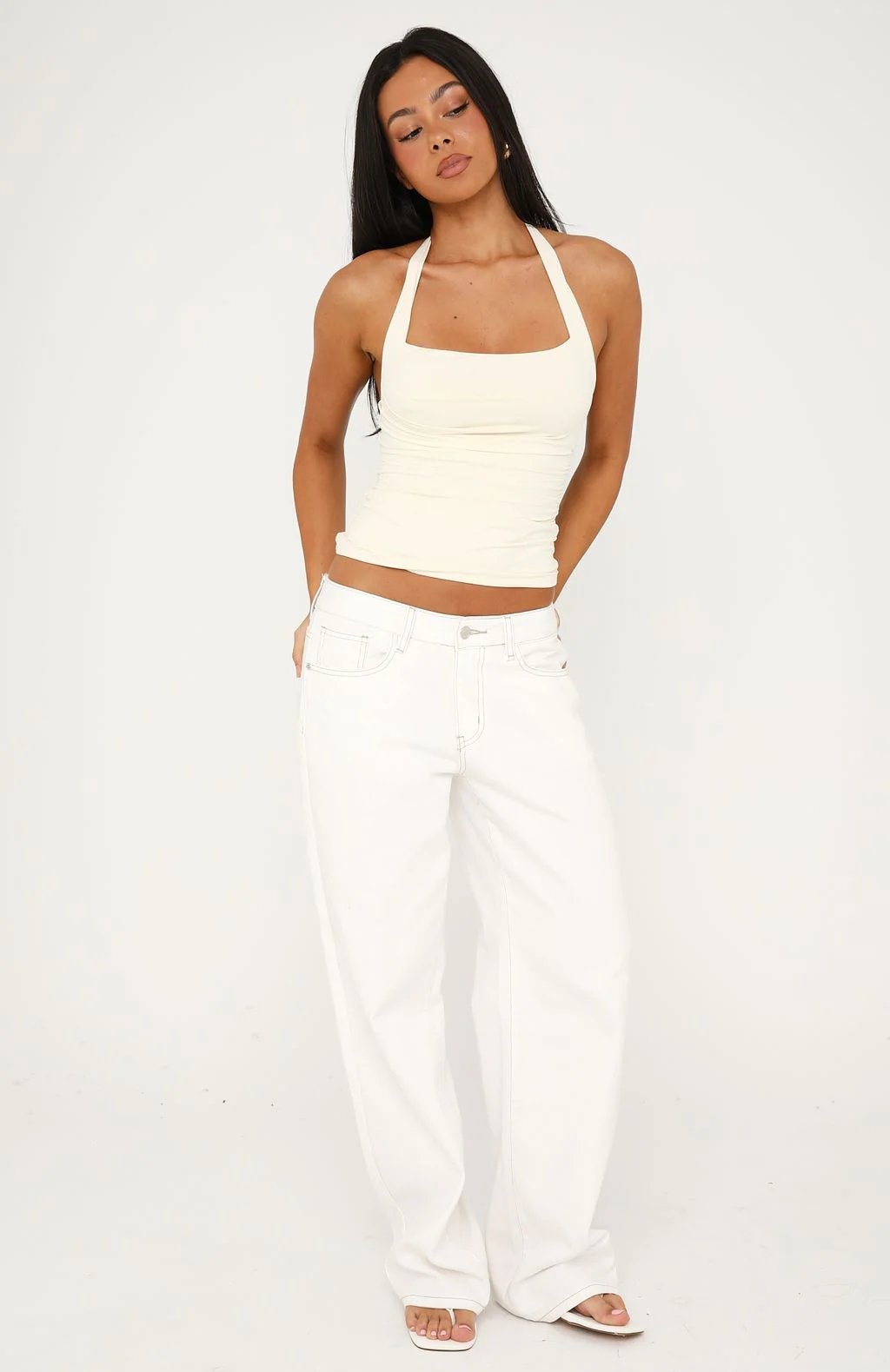 Delicate Love Halter Top Cream - Image 5