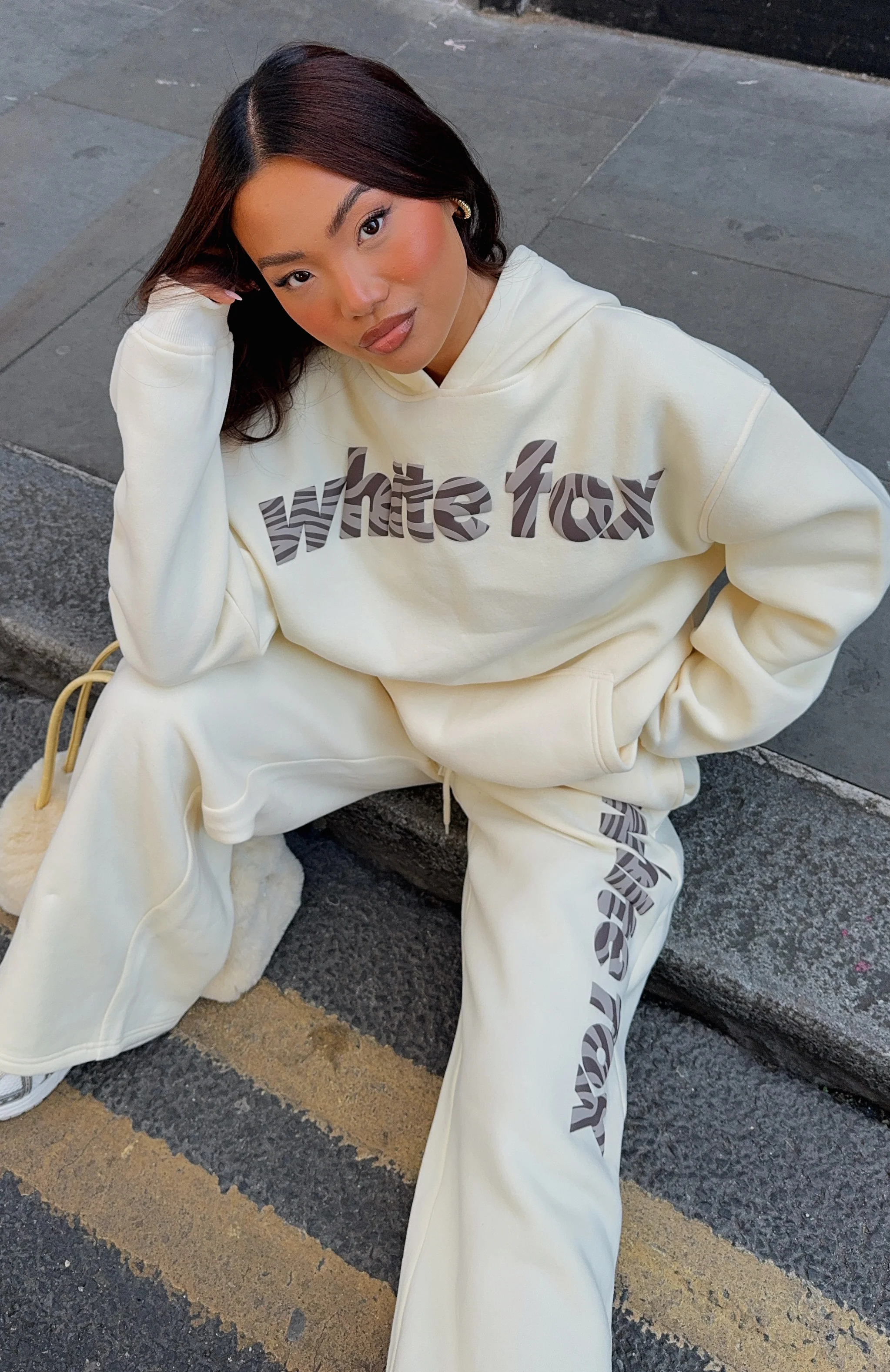 From The Archives Maya Oversized Hoodie Lemon - Image 6