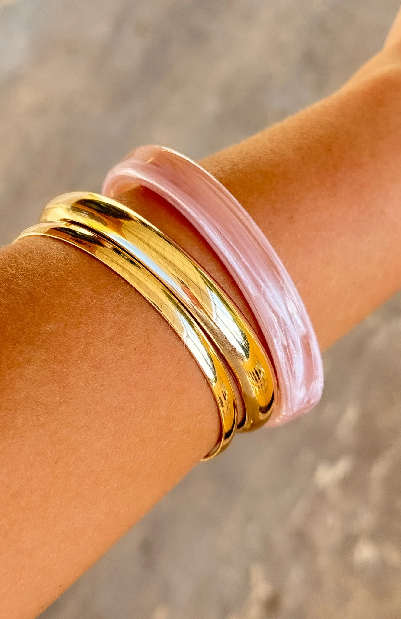 Goran Bracelet Set Gold - Image 4