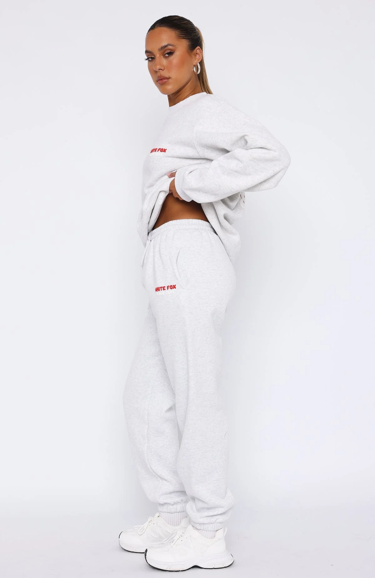 Love Club Sweatpants Grey Marle - Image 3