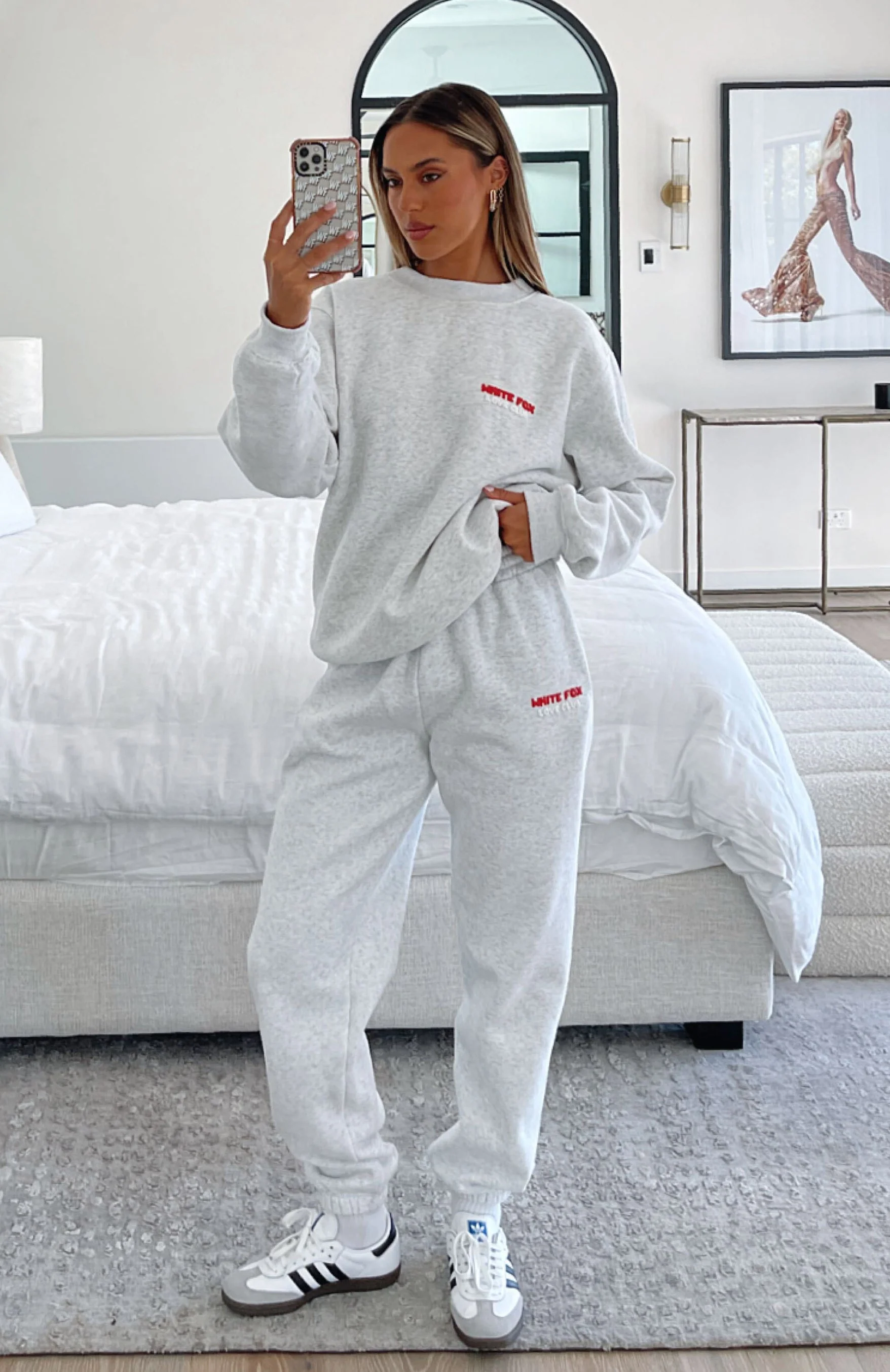 Love Club Sweatpants Grey Marle - Image 5