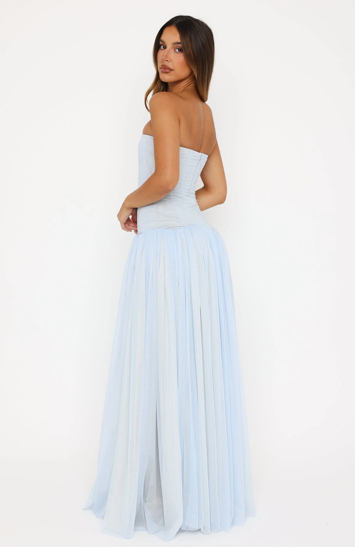 Magic Muse Maxi Dress Baby Blue - Image 5