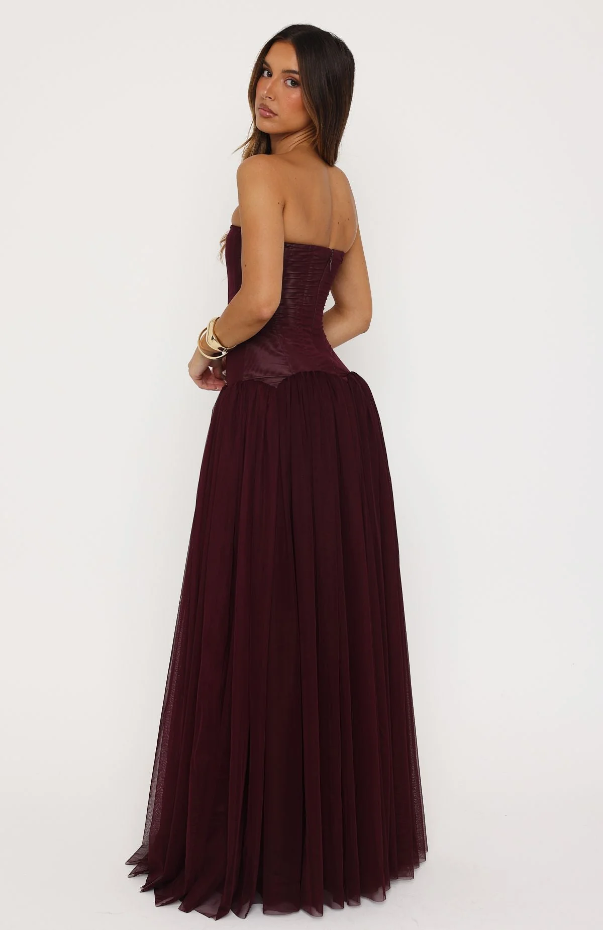 Magic Muse Maxi Dress Fig - Image 5