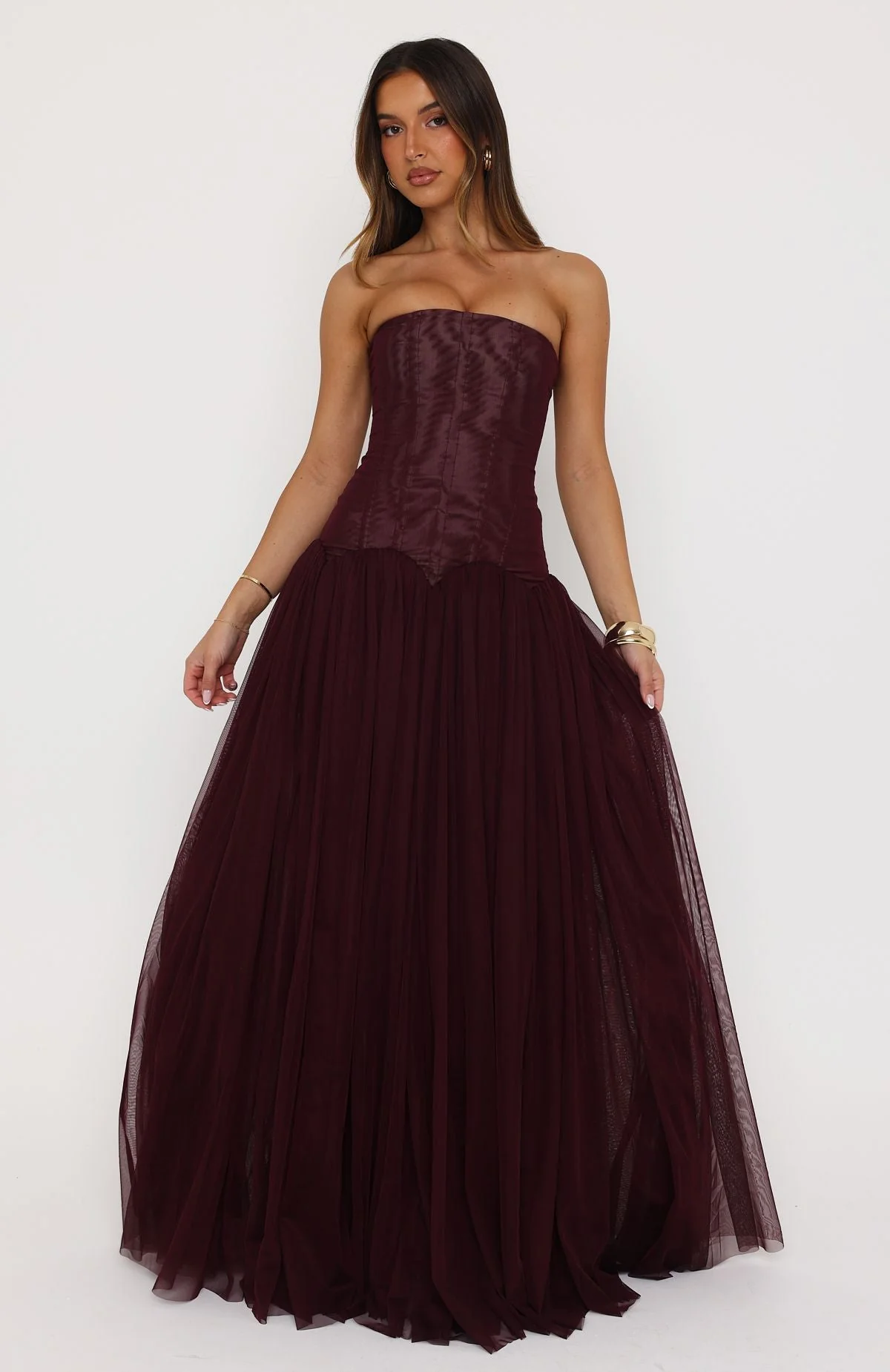 Magic Muse Maxi Dress Fig - Image 6