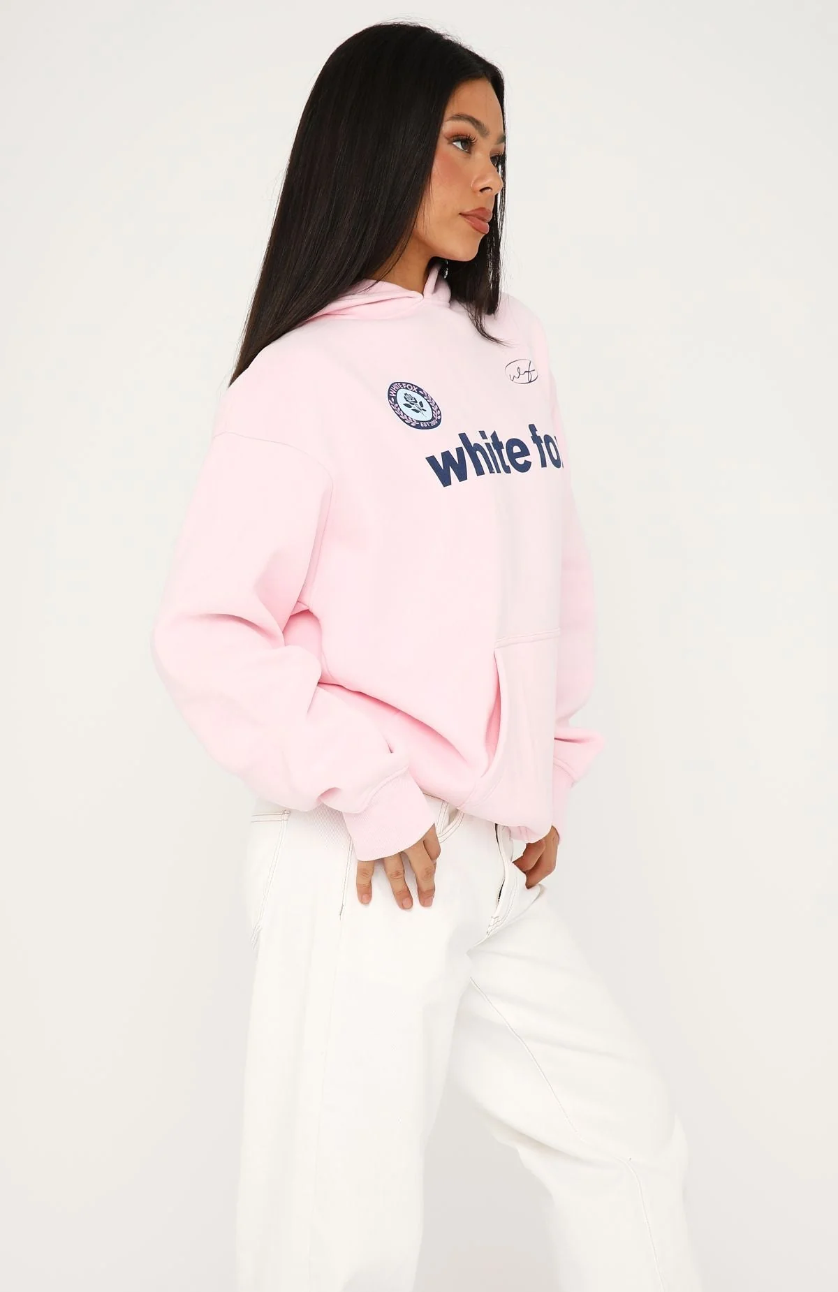 No Matter What Happens Oversized Hoodie Posy - Image 3