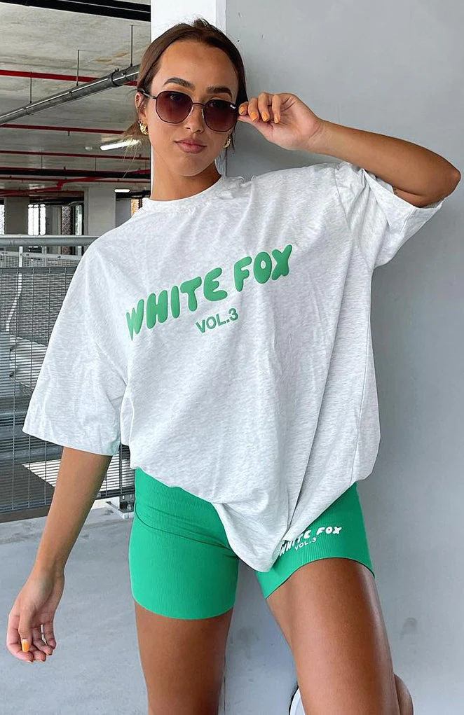 Offstage Oversized Tee Glacier Grey - Image 7