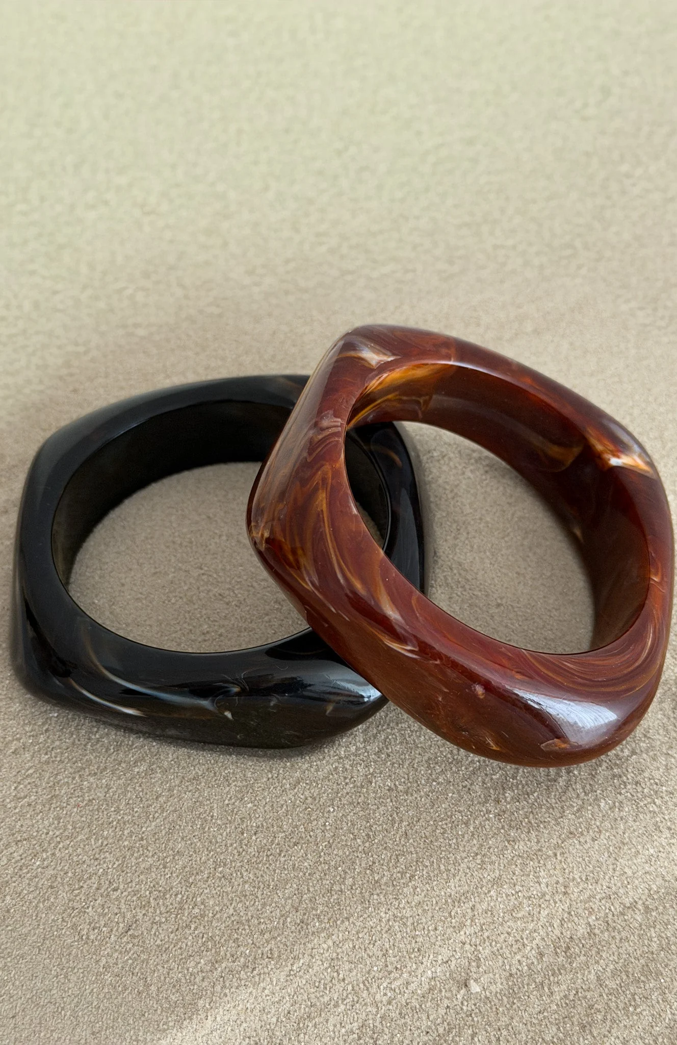 Paul Bracelet Set Choc/Caramel - Image 4