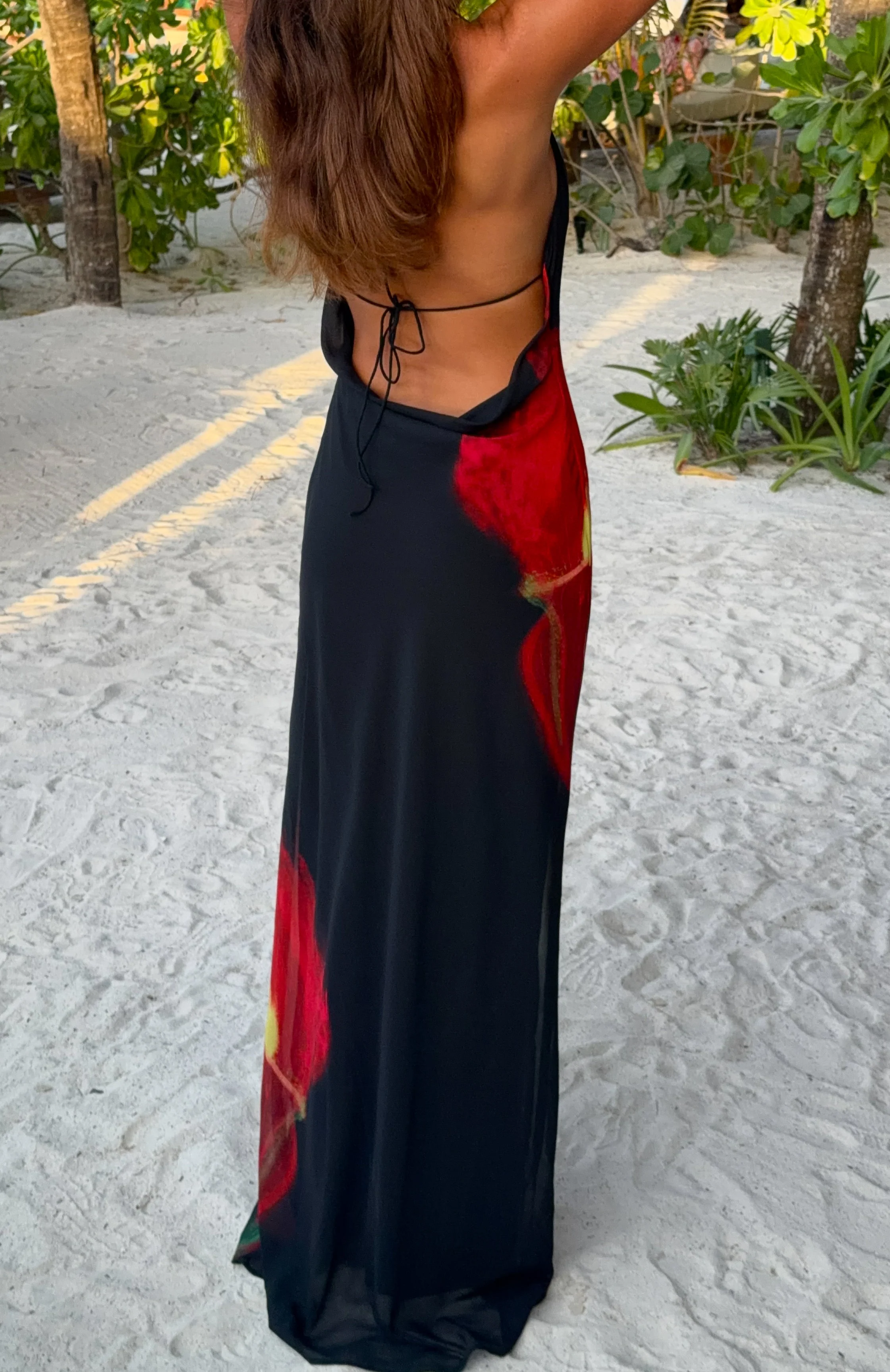 Peachy Life Maxi Dress Burning Lily - Image 8
