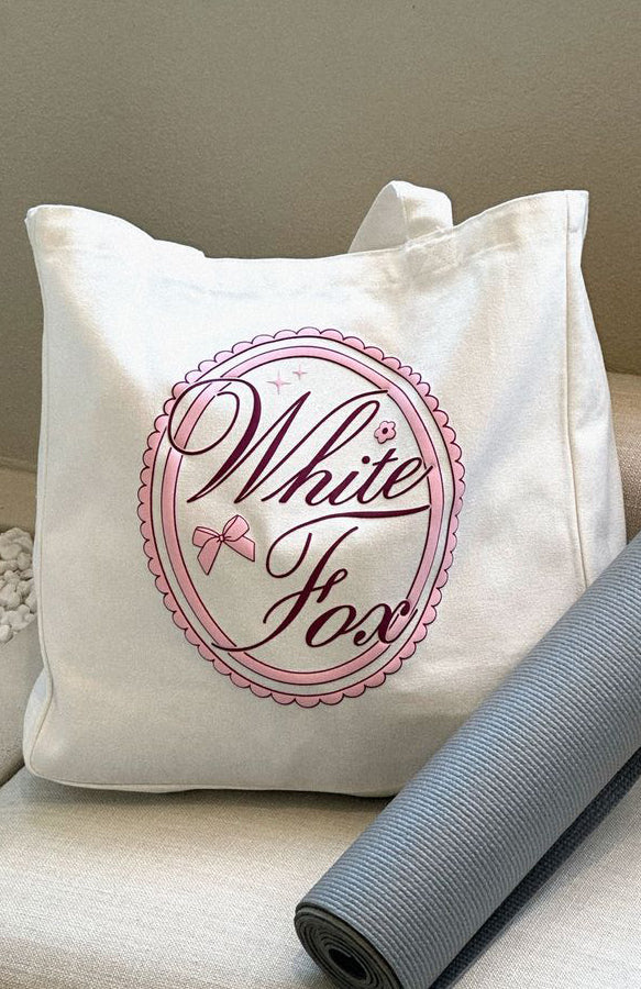 Pilates Princess Tote Bag Off White - Image 3