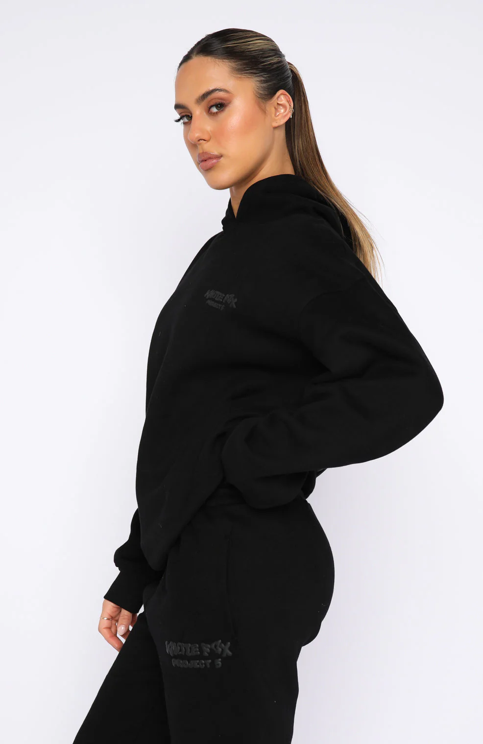 Project 5 Oversized Hoodie Ink - Image 3