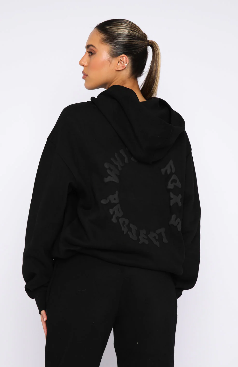 Project 5 Oversized Hoodie Ink - Image 4
