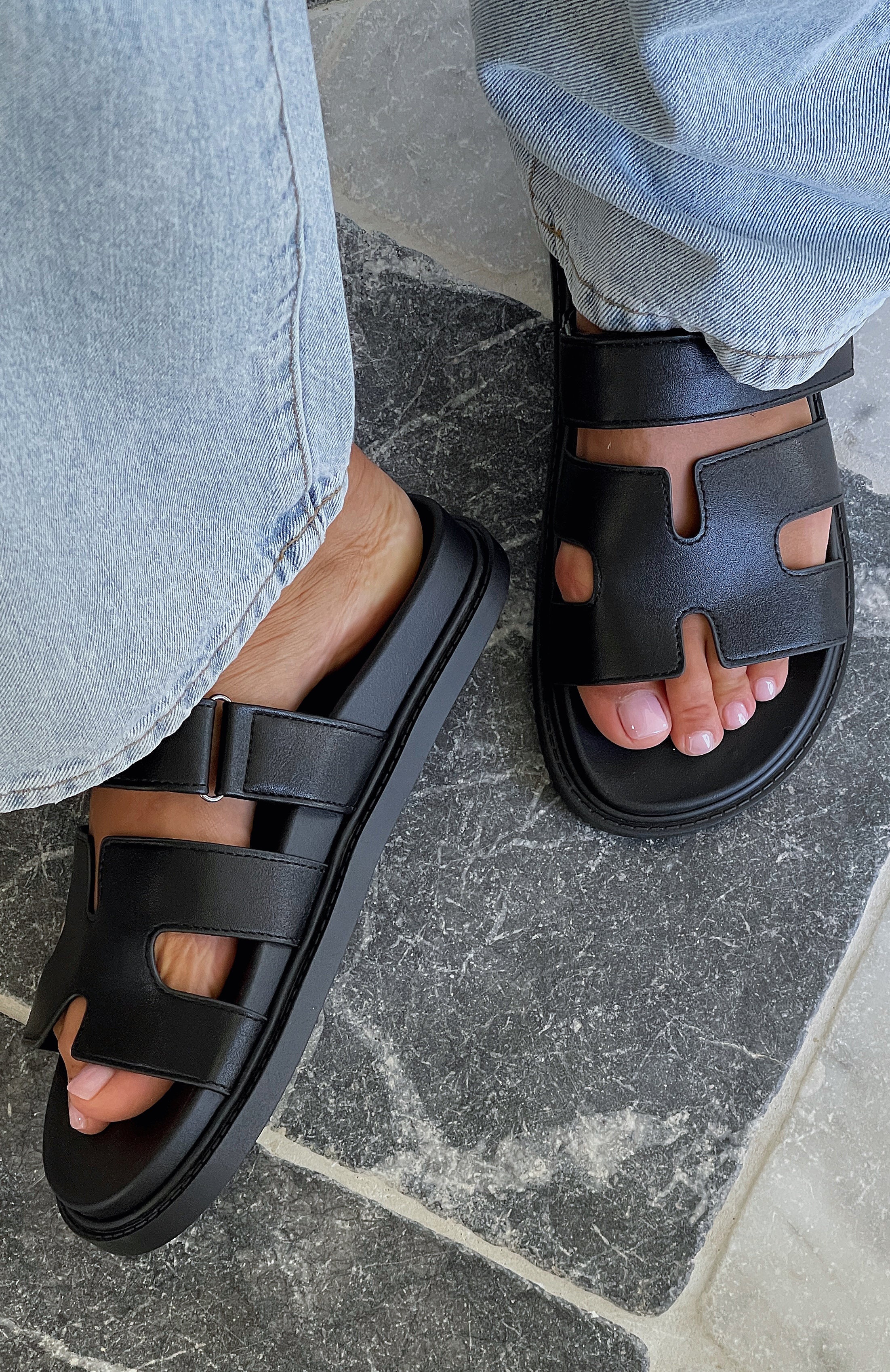 Riley Sandals Black - Image 4