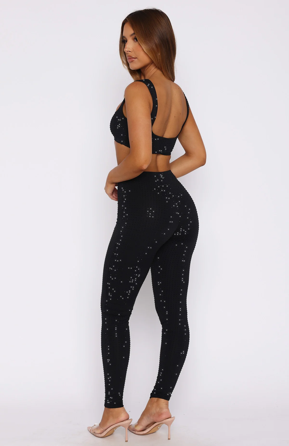 Running Late Embellished Pants Black - Image 4