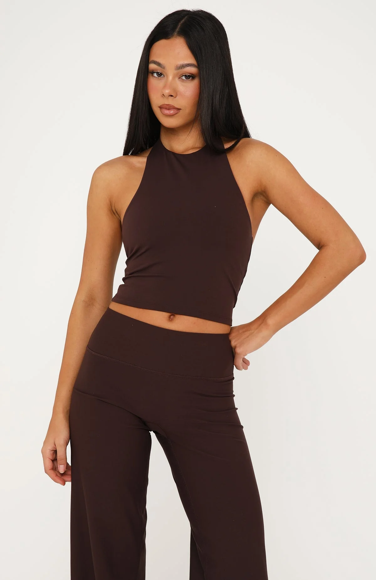 Session Active Tank Dark Chocolate - Image 3