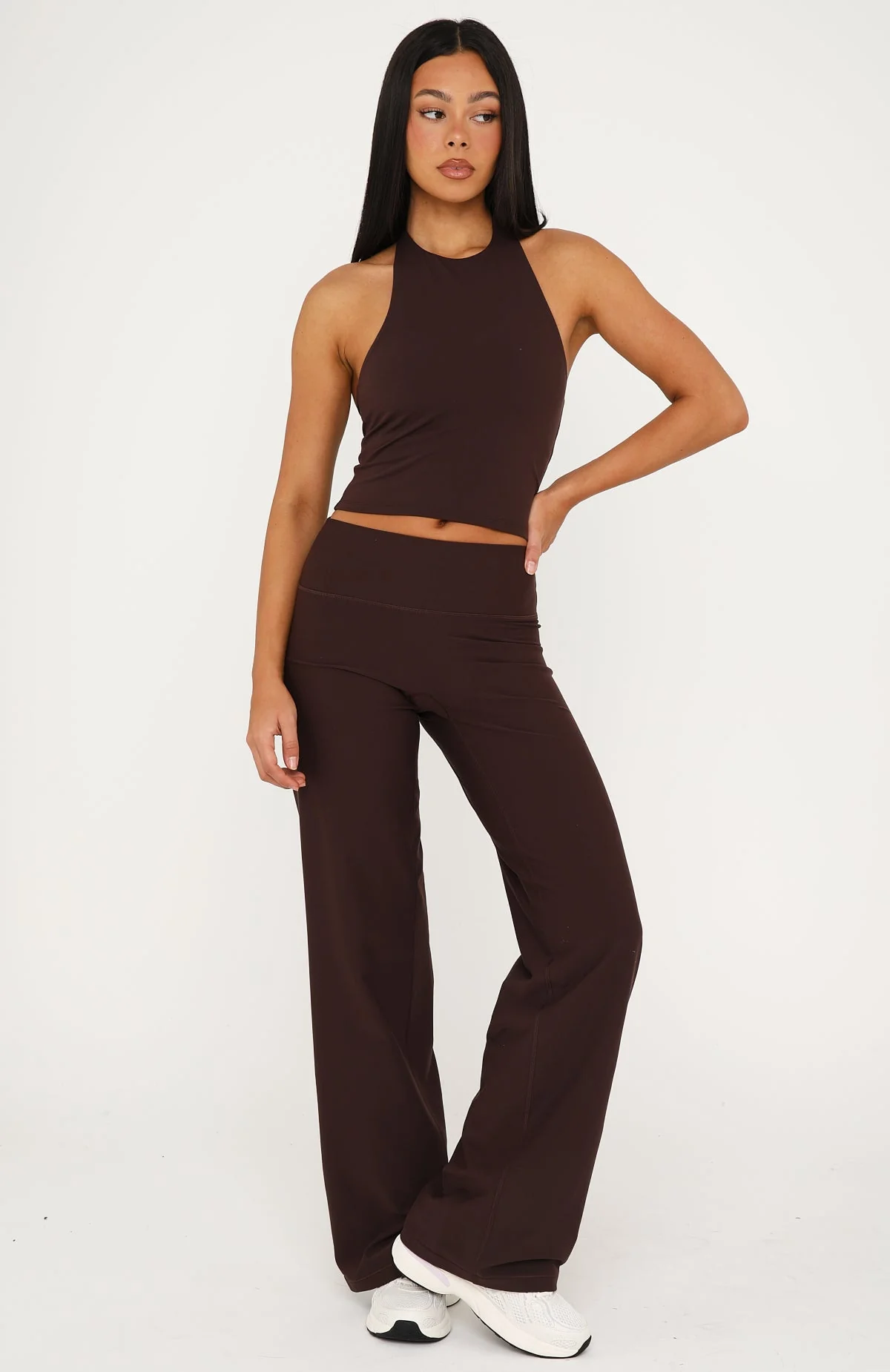 Session Active Tank Dark Chocolate - Image 6