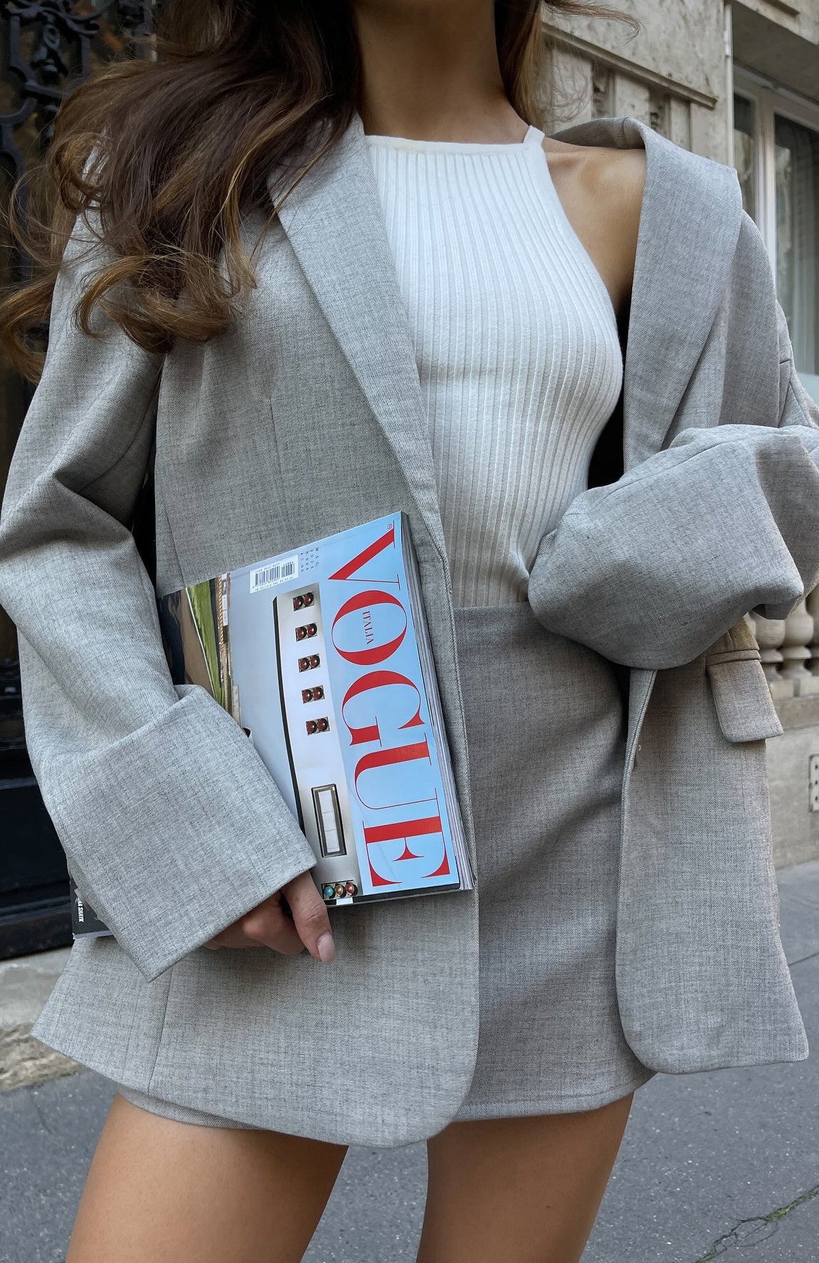 Socialite Blazer Pebble - Image 8