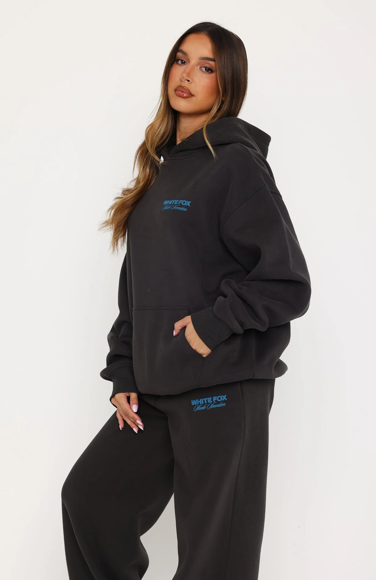 Studio 17 Tallulah Oversized Hoodie Charcoal - Image 3