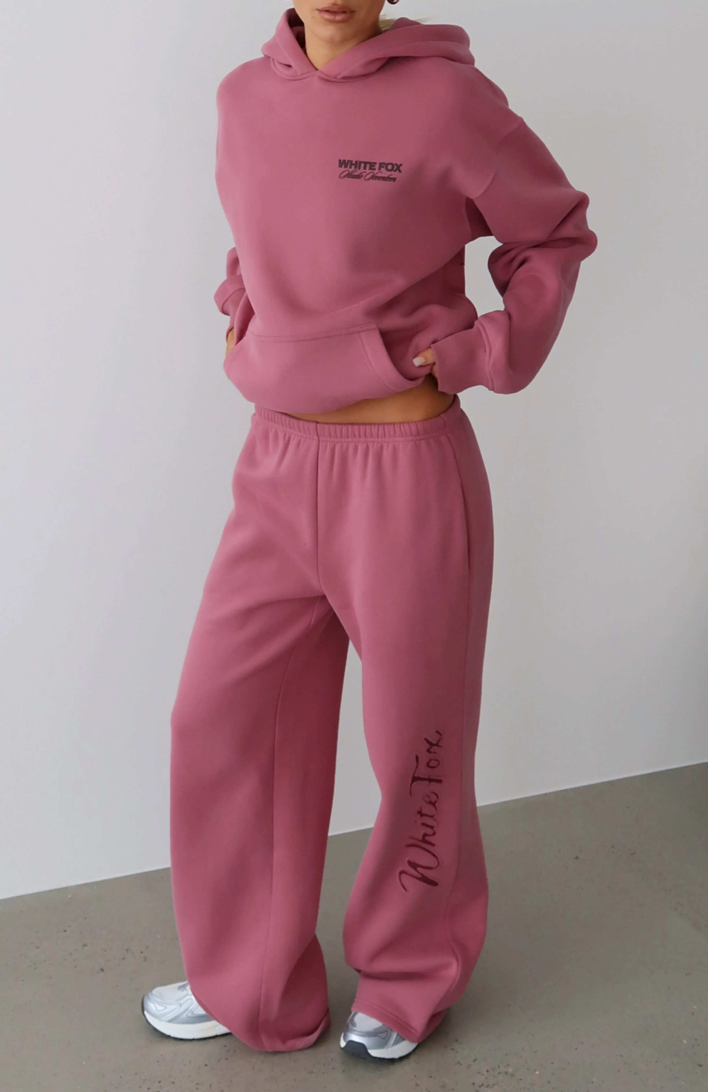 Studio 17 Willa Wide Leg Sweatpants Dusty Plum - Image 5