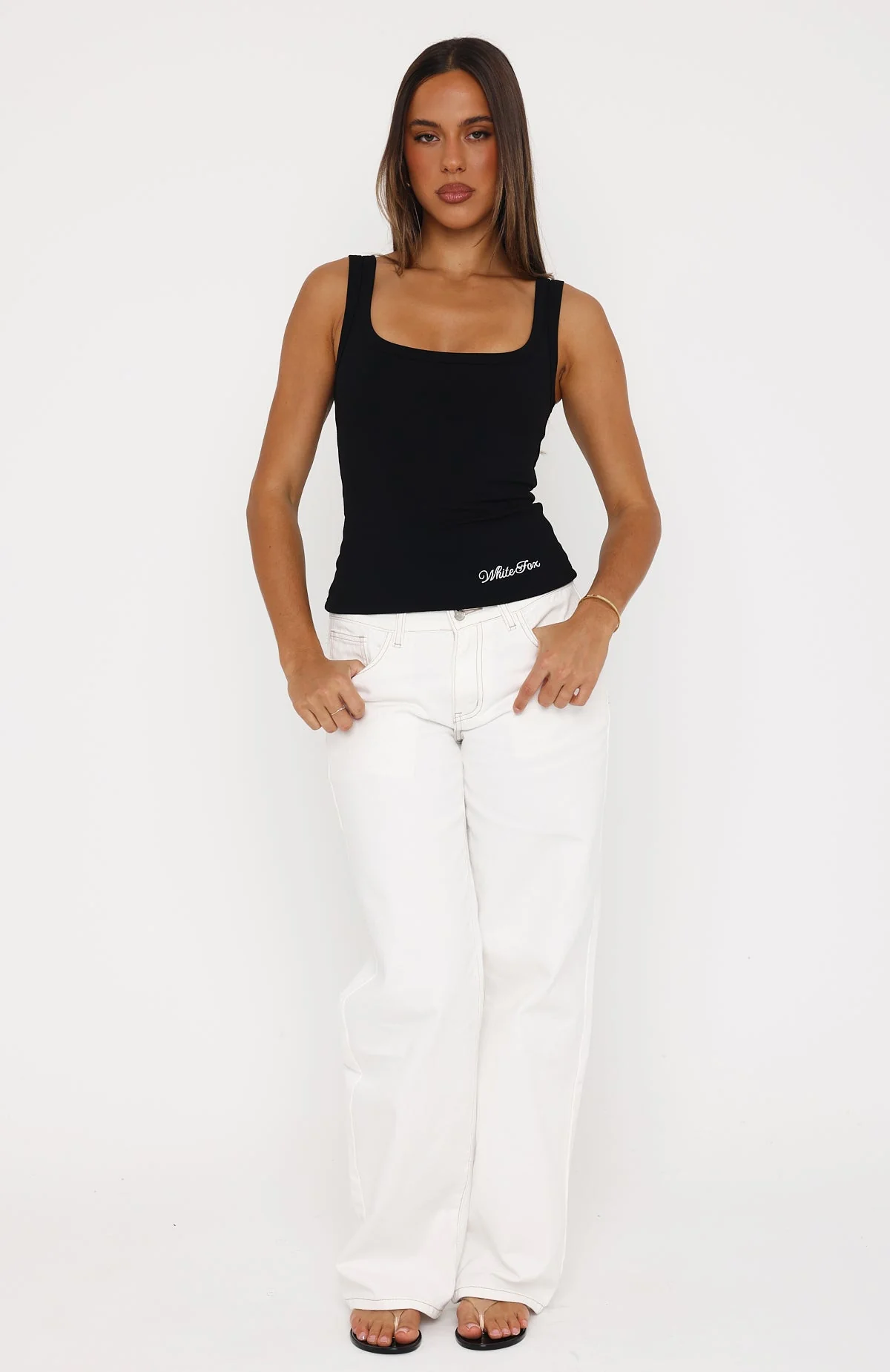 Taking Risks Tank Top Black - Image 5