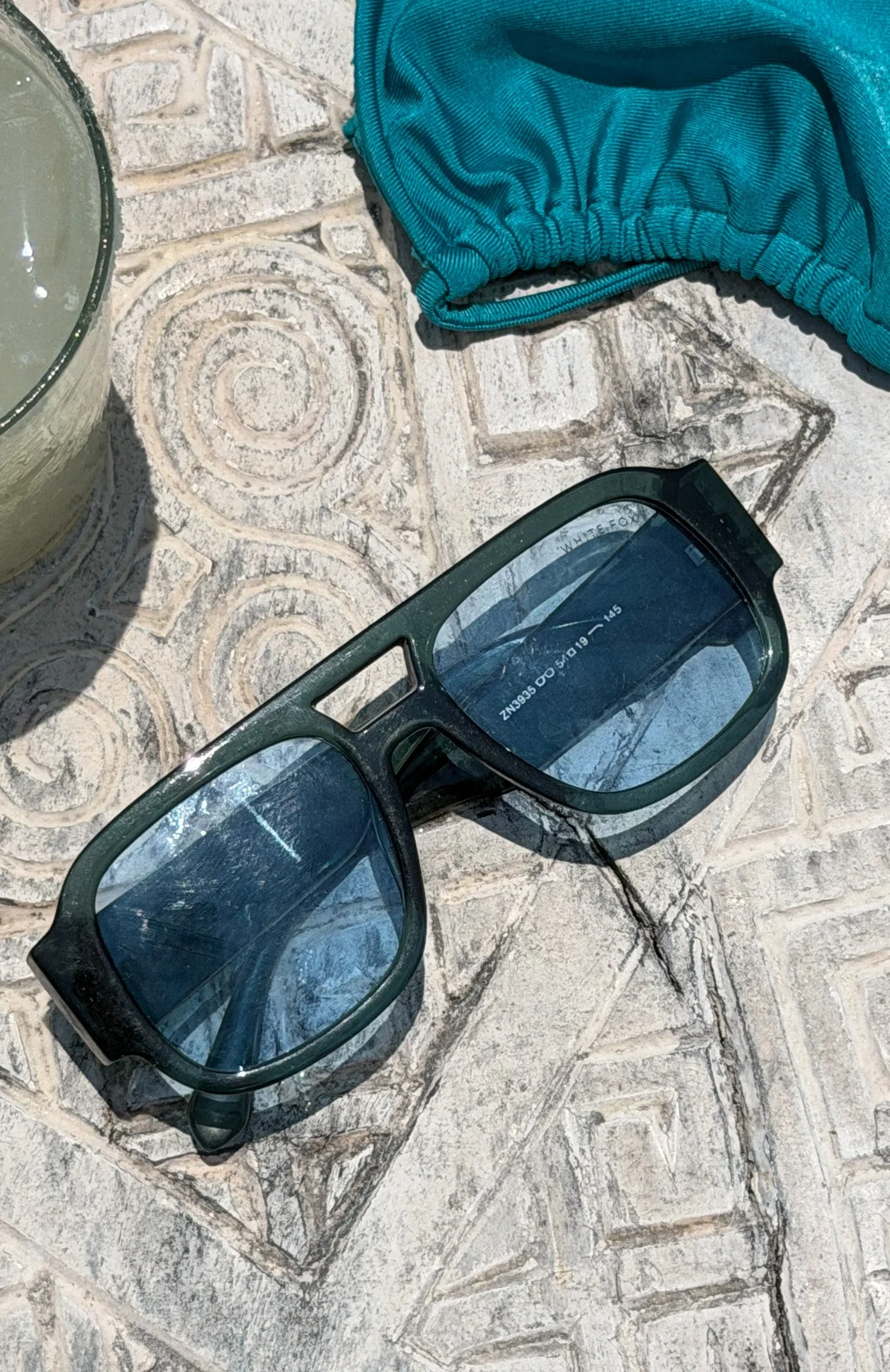 Tirza Sunglasses Aqua/Blue - Image 7