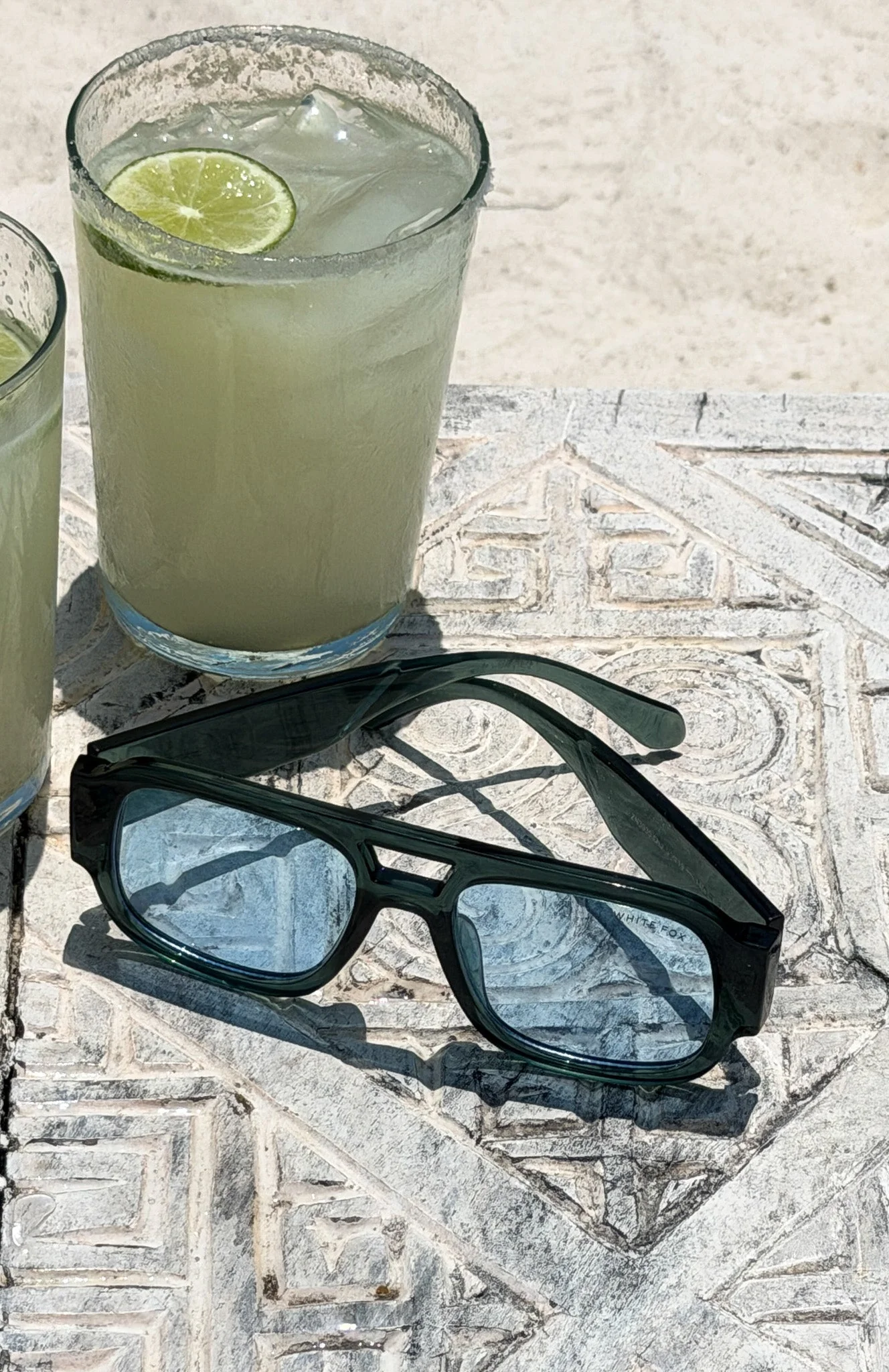 Tirza Sunglasses Aqua/Blue - Image 8
