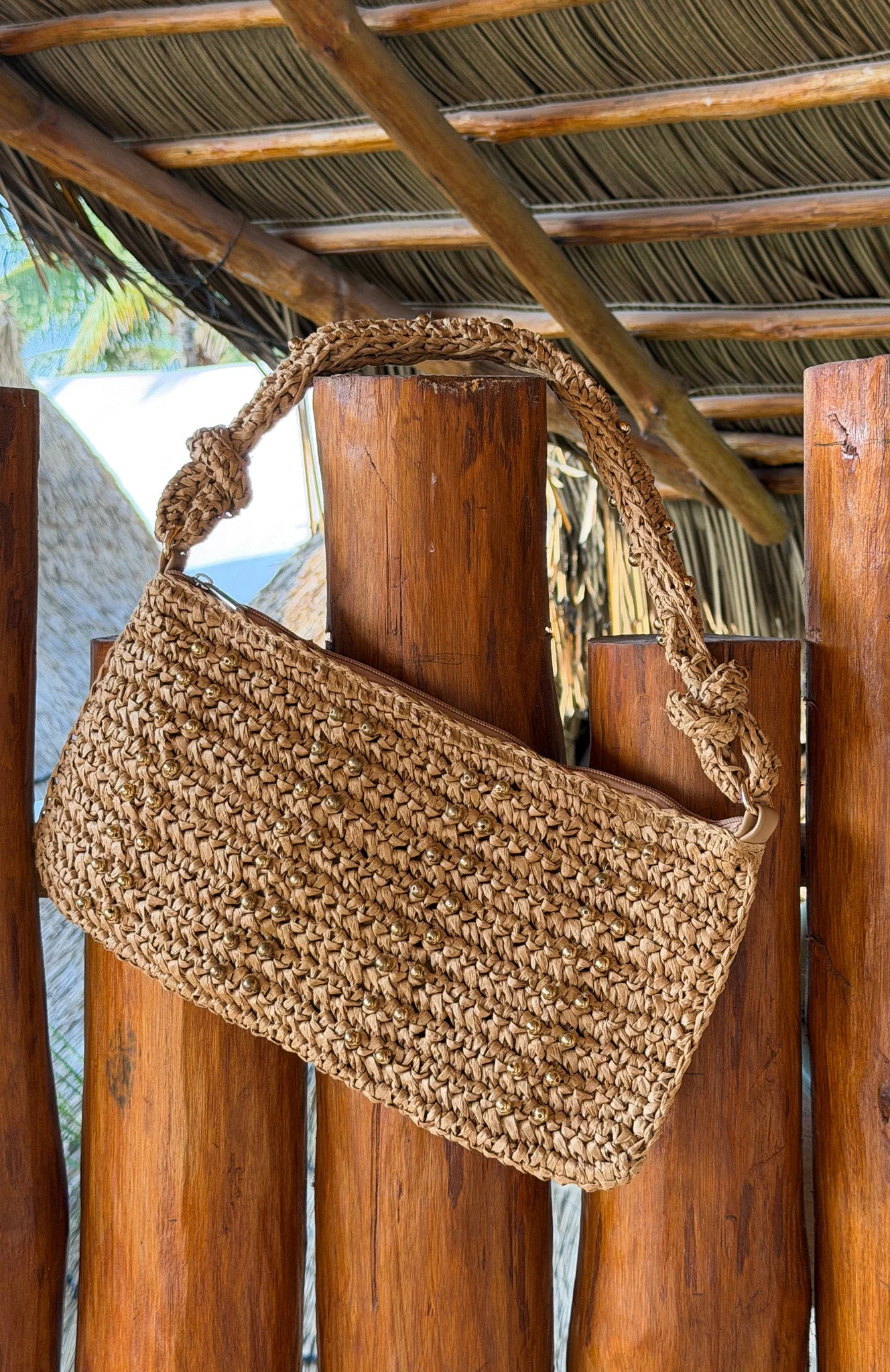 Ziva Shoulder Bag Natural - Image 3